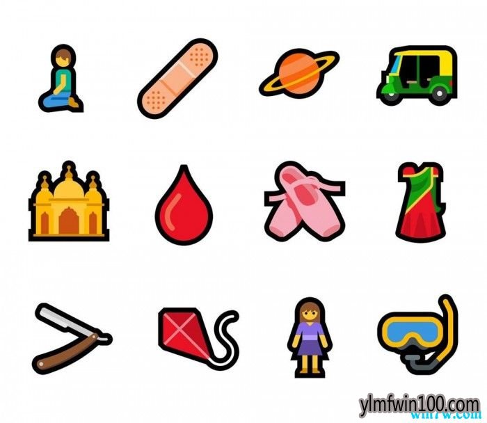 Win10 May 2019调整和新增了大量的表情包Emoji