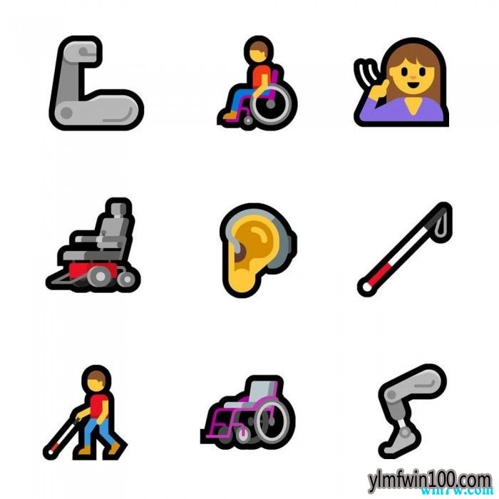 Win10 May 2019调整和新增了大量的表情包Emoji
