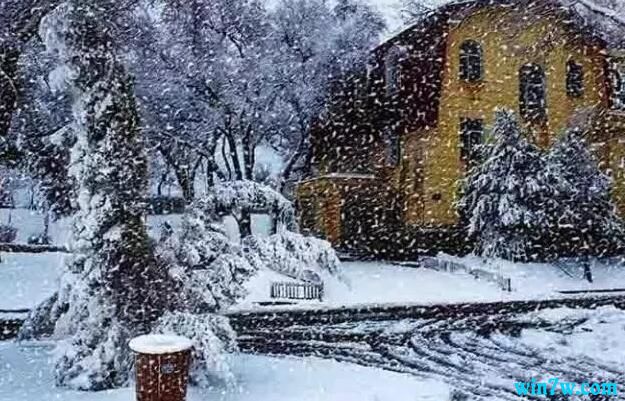 PS怎么制作雪花效果
