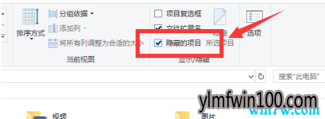 win10 1909专业版打开隐藏文件夹的方法