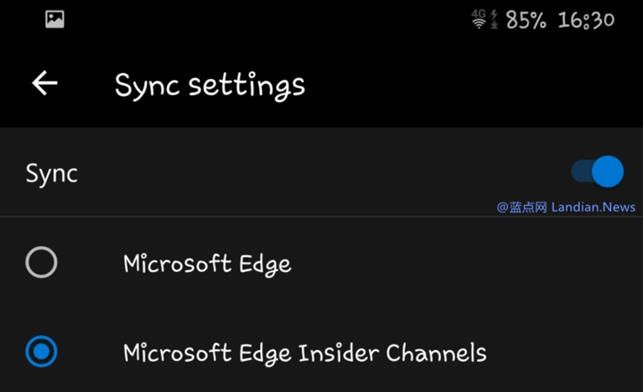 Microsoft Edge安卓版更新 修复数据同步问题